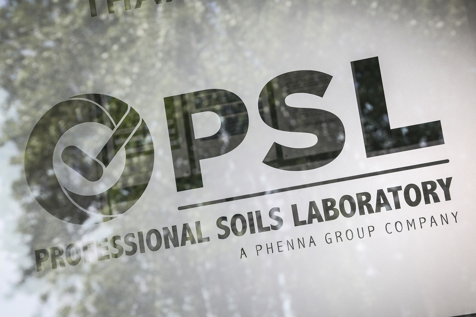 PSL Logo on the Head Office window