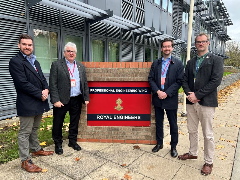 Visiting Royal Engineers