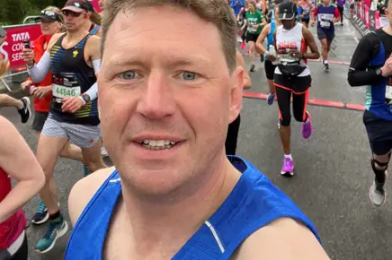Andy Wareham - London Marathon Andy Wareham - London Marathon
