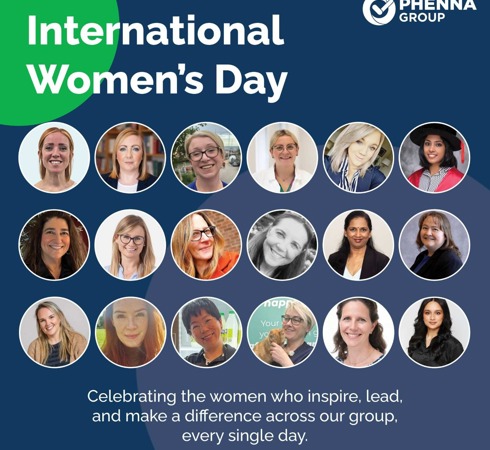 Phenna celebrate IWD26
