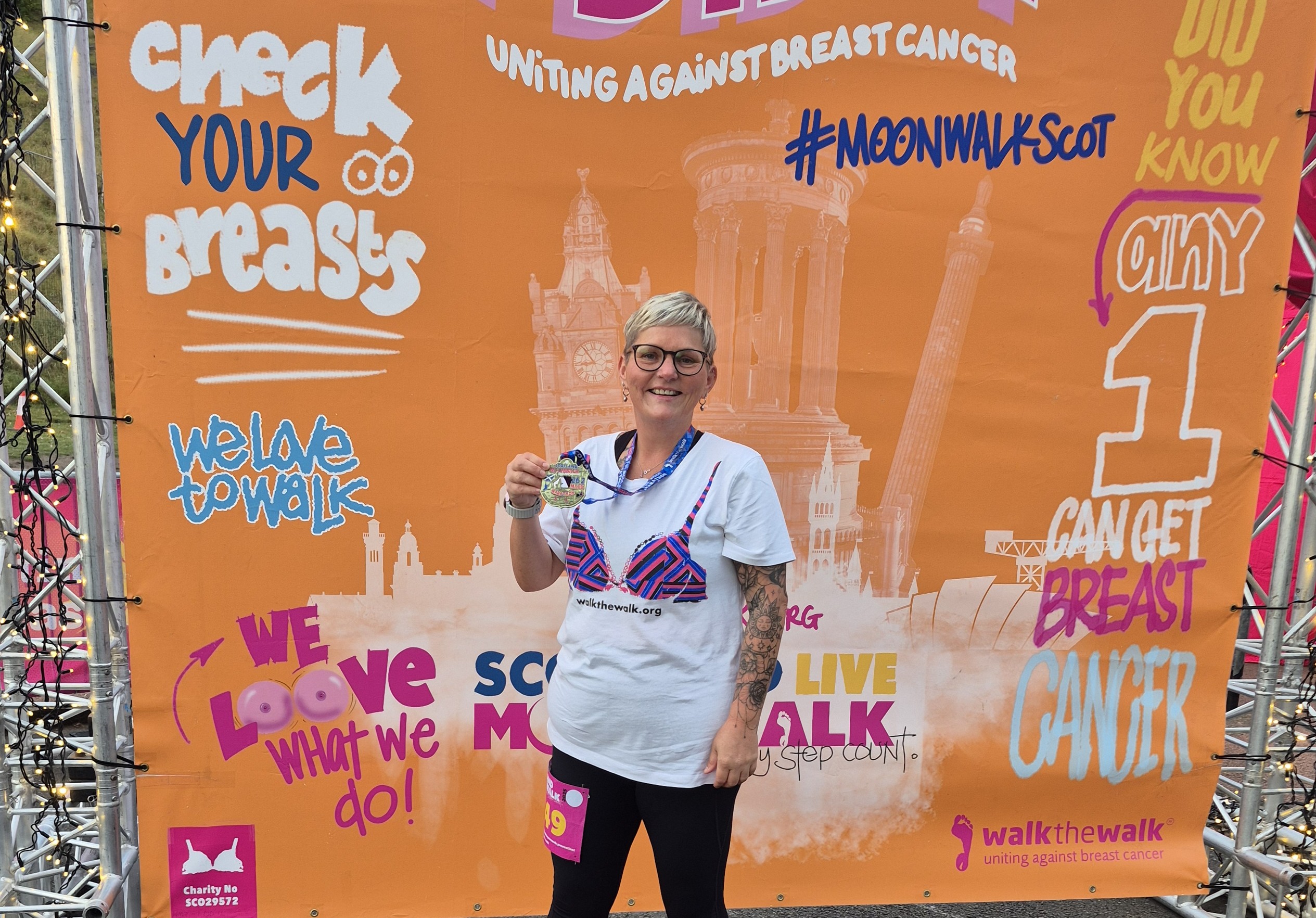 Lisa Simpson - Edinburgh Moonwalk