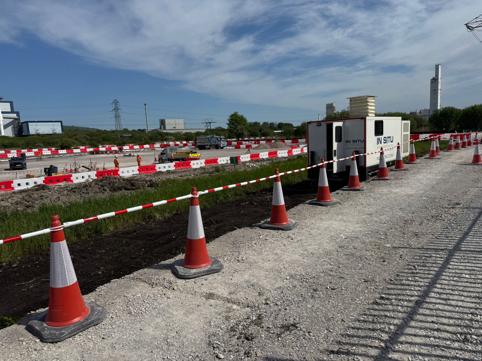 Working on a national grid project